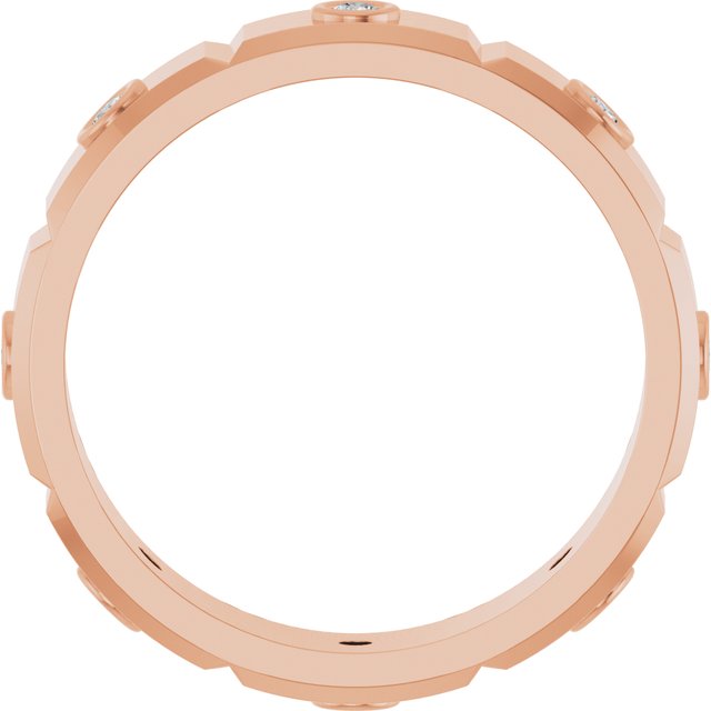 1/5 CTW Mens Natural Diamond Band