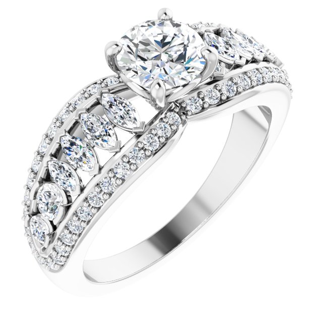 1/5 CTW Natural Diamond Matching Band, 2.55 mm