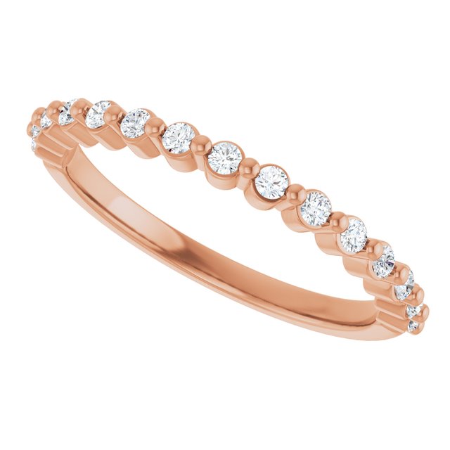 1/5 CTW Natural Diamond Anniversary Band, 2.59 mm