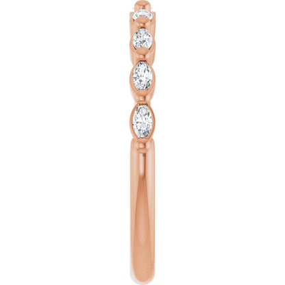 1/4 CTW Natural Diamond Anniversary Band, 4.67 mm