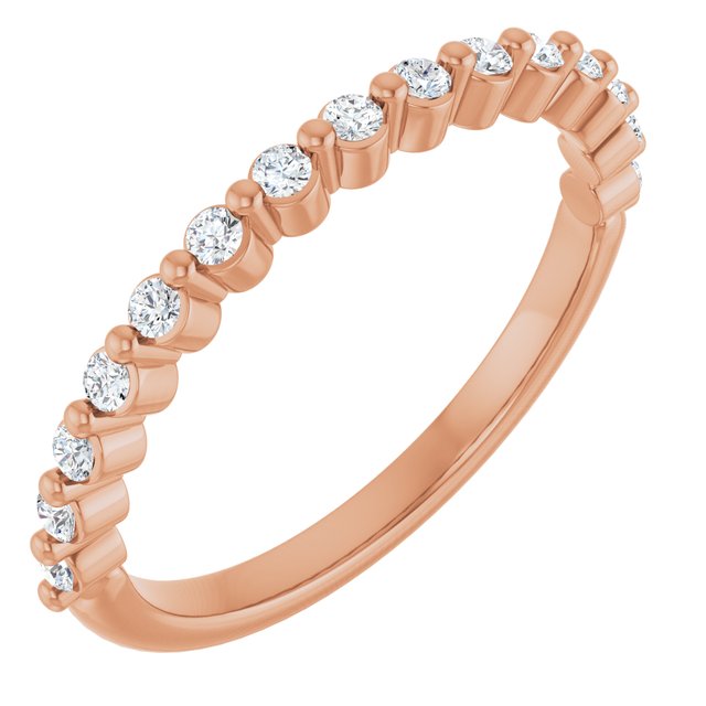 1/5 CTW Natural Diamond Anniversary Band, 2.59 mm