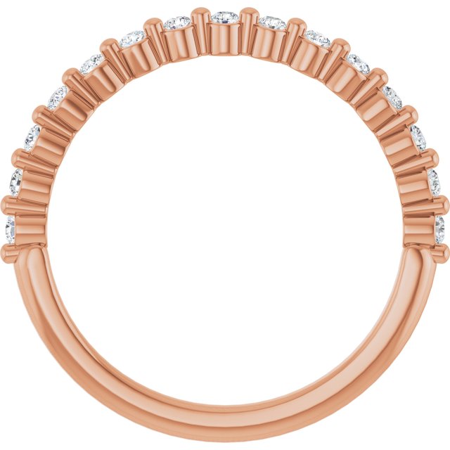 1/5 CTW Natural Diamond Anniversary Band, 2.59 mm