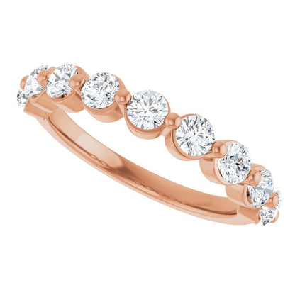 9/10 CTW Natural Diamond Anniversary Band, 3.37 mm