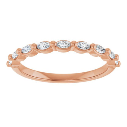 1/4 CTW Natural Diamond Anniversary Band, 4.67 mm