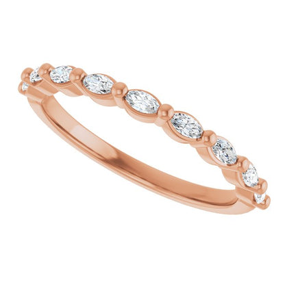 1/4 CTW Natural Diamond Anniversary Band, 4.67 mm