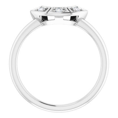 .06 CTW Natural Diamond Matching Band, 5.5 mm