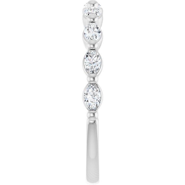 1/2 CTW Natural Diamond Anniversary Band, 2.3 mm