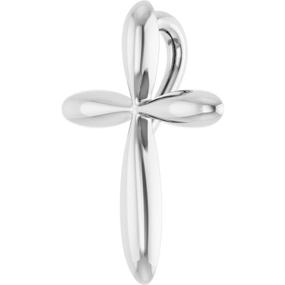14.65x11.2 mm Cross Pendant