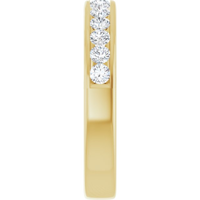 5/8 CTW Lab-Grown Diamond Anniversary Band, 3.54 mm