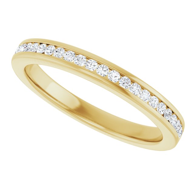 1/5 CTW Lab-Grown Diamond Anniversary Band, 2.6 mm