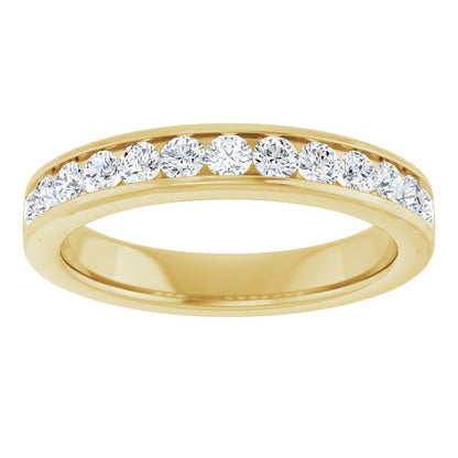5/8 CTW Lab-Grown Diamond Anniversary Band, 3.54 mm