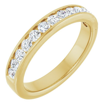 5/8 CTW Lab-Grown Diamond Anniversary Band, 3.54 mm