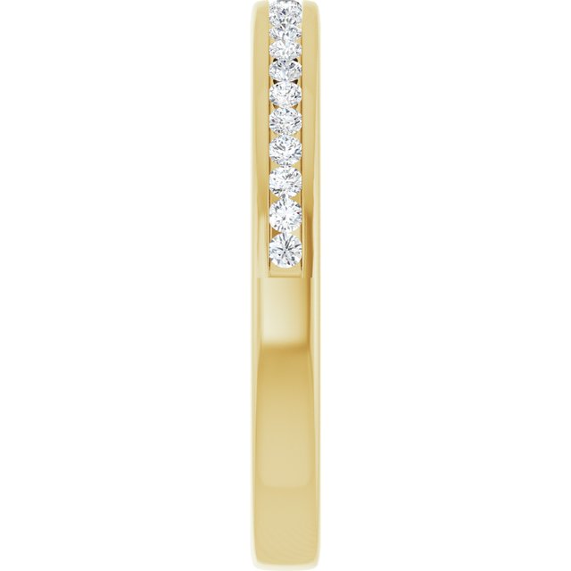 1/5 CTW Lab-Grown Diamond Anniversary Band, 2.6 mm