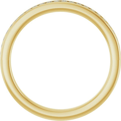 1/5 CTW Lab-Grown Diamond Anniversary Band, 2.6 mm