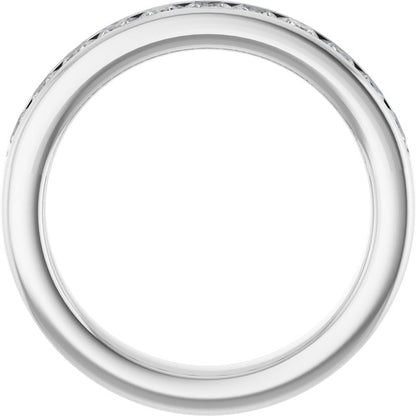 1 CTW Natural Diamond Anniversary Band, 3.79 mm