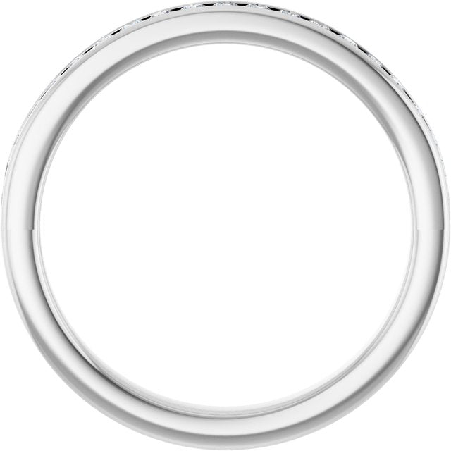 7/8 CTW Natural Diamond Anniversary Band, 4.04 mm