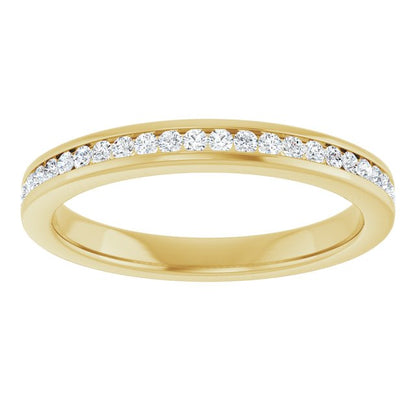1/5 CTW Lab-Grown Diamond Anniversary Band, 2.6 mm