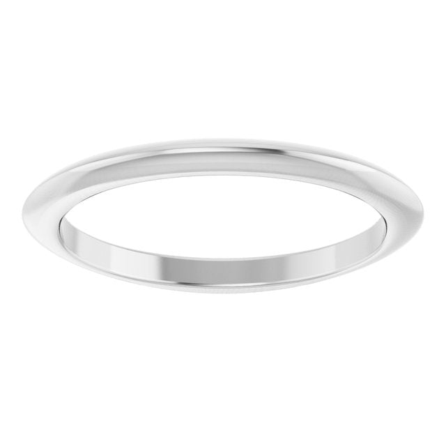 Matching Band, 1.9 mm, Solitaire Celtic-Inspired Engagement