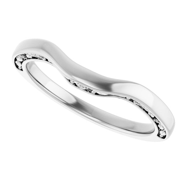 Floral Matching Band, 2 mm