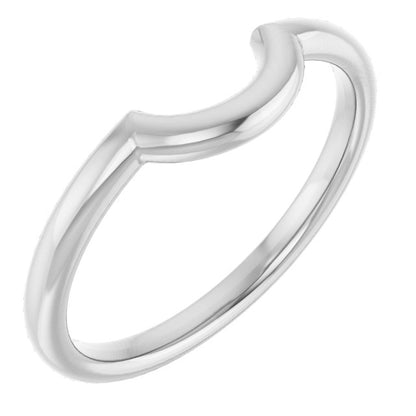 Continuum Sterling Silver Contour Band, 1.7 mm