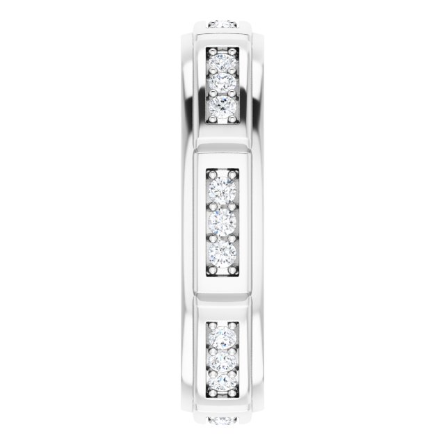 1/2 CTW Natural Diamond Band, 5.15 mm