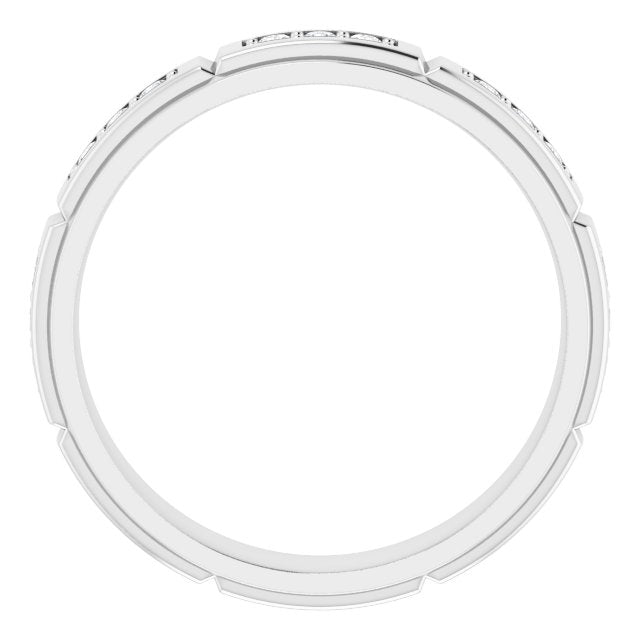 1/2 CTW Natural Diamond Band, 5.15 mm