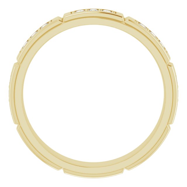 1/2 CTW Natural Diamond Band, 5.15 mm