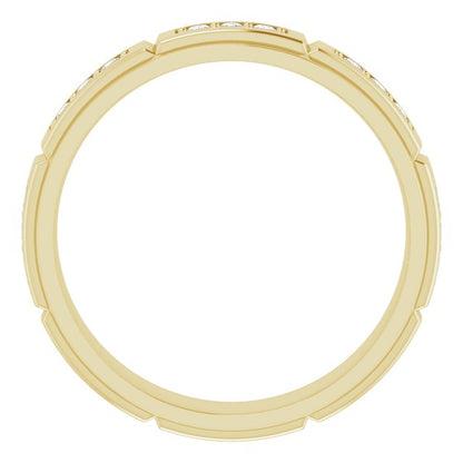 1/2 CTW Natural Diamond Band, 5.15 mm