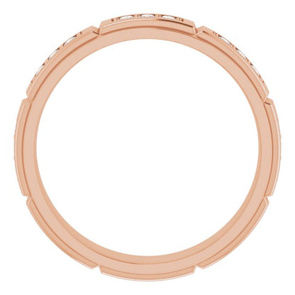 1/2 CTW Natural Diamond Band, 5.15 mm