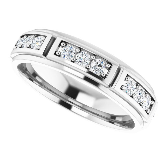 1 CTW Natural Diamond Band, 5.65 mm
