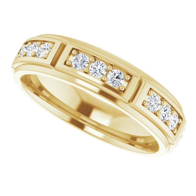 1 CTW Natural Diamond Band, 5.65 mm
