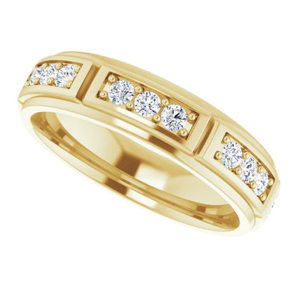 1 CTW Natural Diamond Band, 5.65 mm