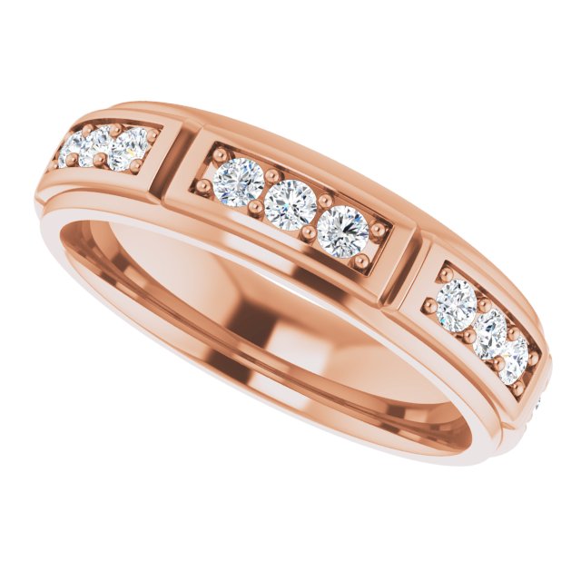 1 CTW Natural Diamond Band, 5.65 mm