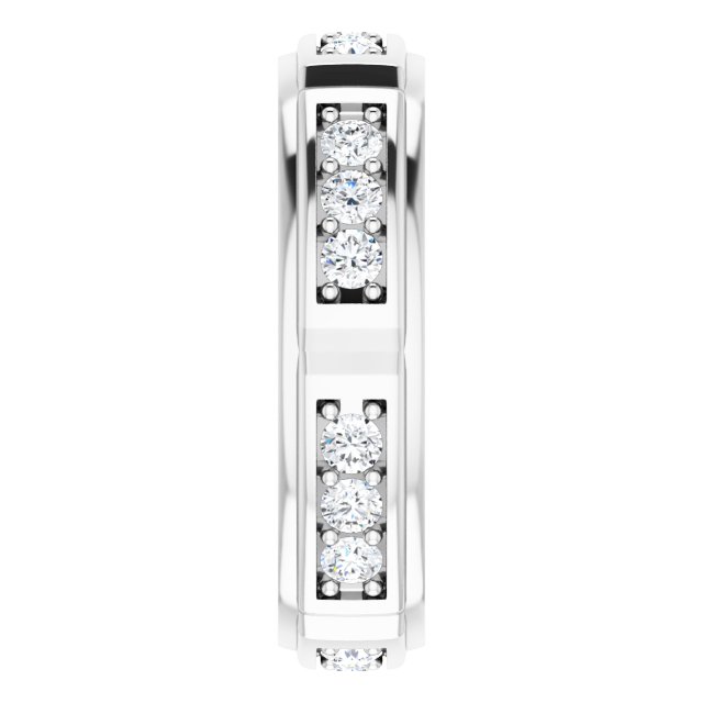 1 CTW Natural Diamond Band, 5.65 mm