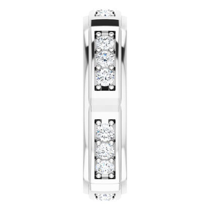 1 CTW Natural Diamond Band, 5.65 mm