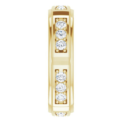 1 CTW Natural Diamond Band, 5.65 mm
