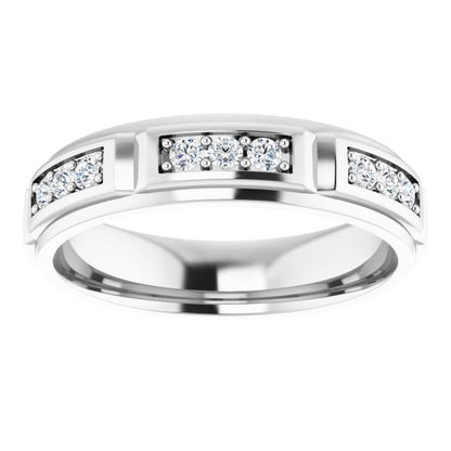 5/8 CTW Natural Diamond Band, 5.4 mm