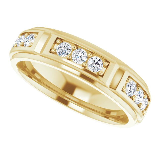 1 CTW Natural Diamond Band, 5.65 mm