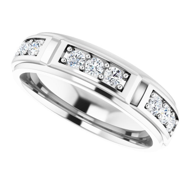 1 CTW Natural Diamond Band, 5.65 mm
