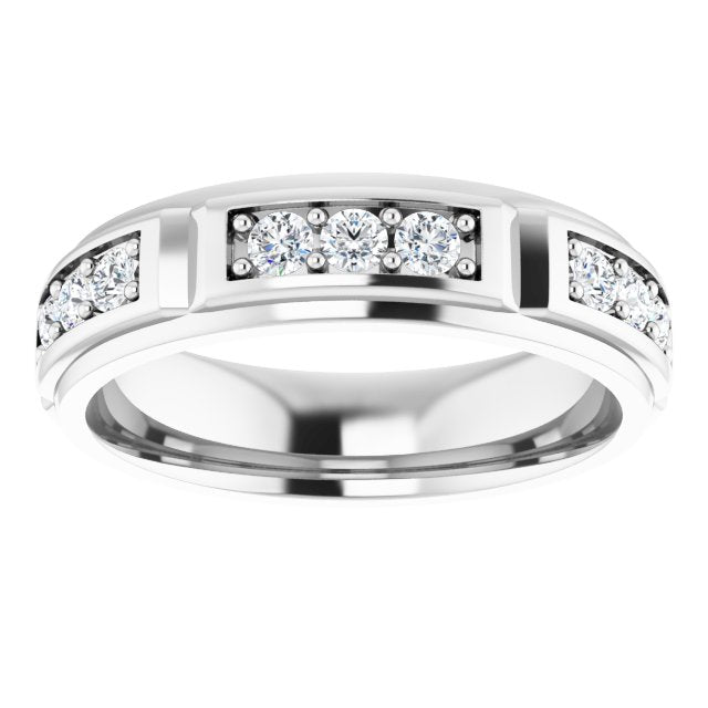 1 CTW Natural Diamond Band, 5.65 mm