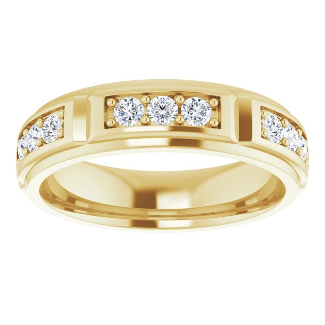 1 CTW Natural Diamond Band, 5.65 mm