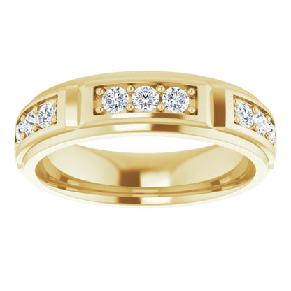 1 CTW Natural Diamond Band, 5.65 mm