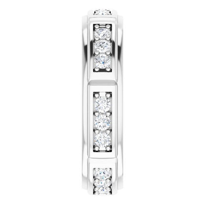 1 CTW Natural Diamond Band, 5.65 mm