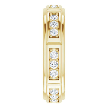 1 CTW Natural Diamond Band, 5.65 mm