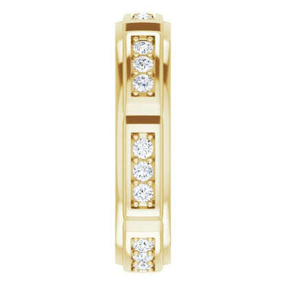 5/8 CTW Natural Diamond Band, 5.4 mm