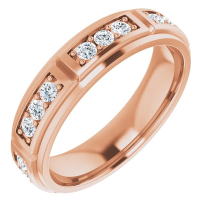 1 CTW Natural Diamond Band, 5.65 mm