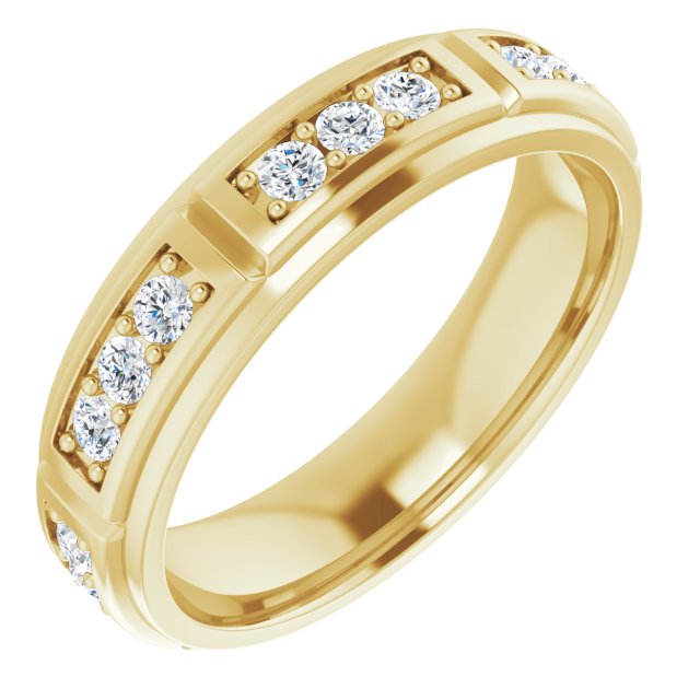 1 CTW Natural Diamond Band, 5.65 mm
