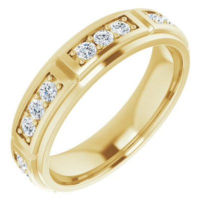 1 CTW Natural Diamond Band, 5.65 mm
