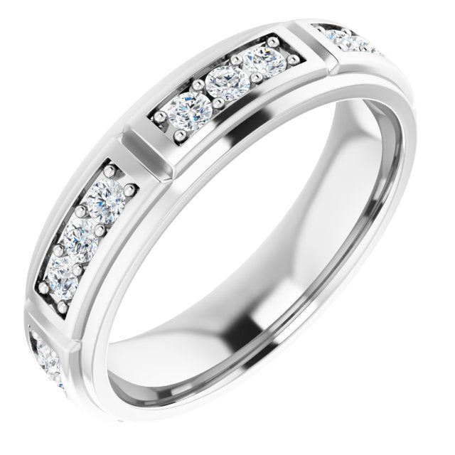 1 CTW Natural Diamond Band, 5.65 mm