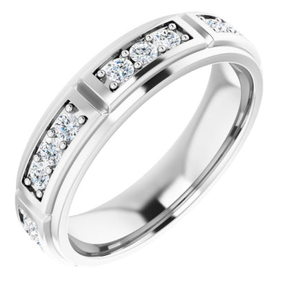 1 CTW Natural Diamond Band, 5.65 mm